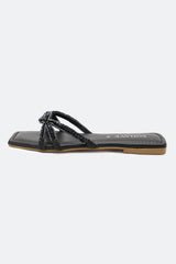 Black Ladies Casual Slippers
