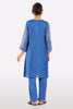 Blue Embroidered Girls 2PC