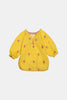 Yellow Embroidered Infant 2PC