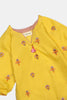 Yellow Embroidered Infant 2PC