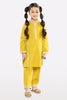 Mustard Embroidered Girls 2PC