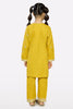 Mustard Embroidered Girls 2PC