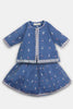 Blue Embroidered Infant 2PC From Sohaye By Diners