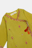 Mustard Embroidered Infant 2PC