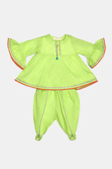 Green Stylised Infant 2PC