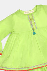 Green Stylised Infant 2PC