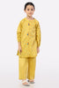 Yellow Stylised Girls 2PC