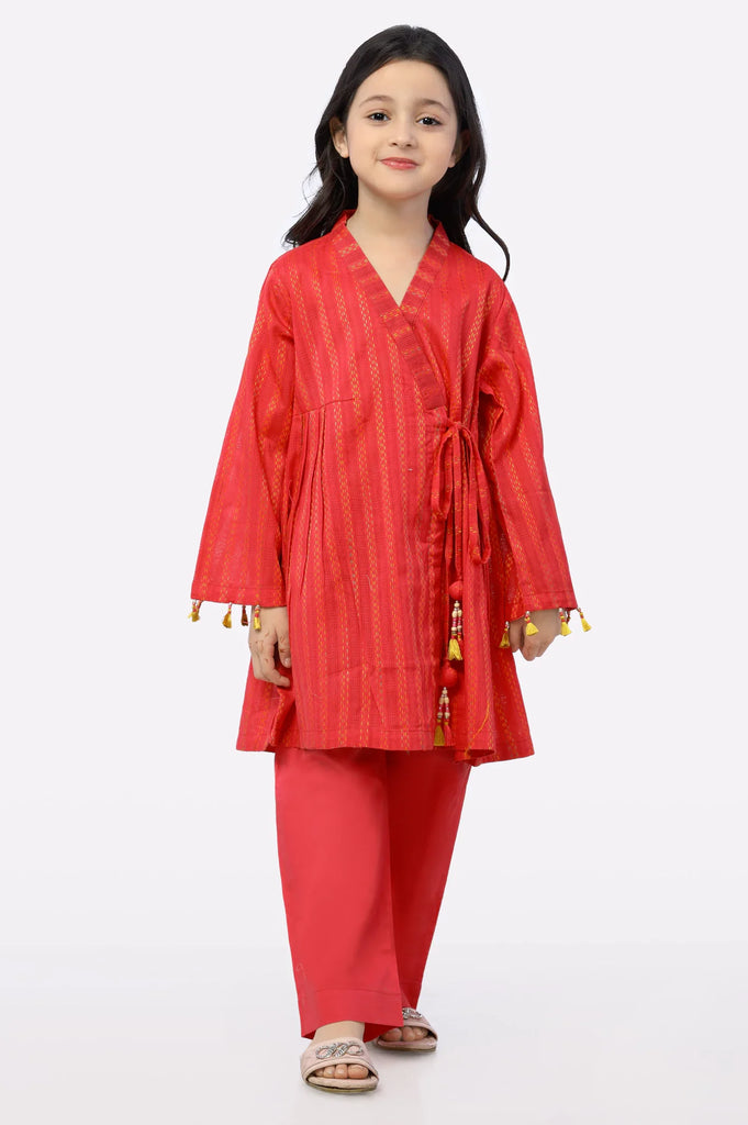 Red Stylised Girls 2PC