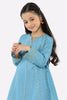 Blue Stylised Girls Kurti