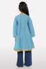 Blue Stylised Girls Kurti