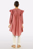 Pink Stylised Girls Kurti