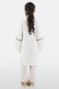 White Embroidered Girls Kurti