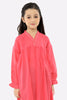 Pink Embroidered Girls Kurti