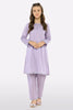 Lilac Embroidered Girls 2PC