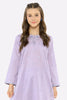 Lilac Embroidered Girls 2PC