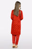 Red Embroidered Girls 2PC