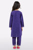 Purple Embroidered Girls 2PC