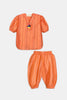 Orange Stylised Infant 2PC