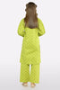 Light Green Stylised Girls 2PC