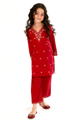 Embroidered Girls 2PC