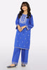 Blue Embroidered Girls 2PC