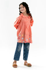 Embroidered Girls Kurti