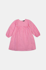 Pink Stylised Girls Kurti