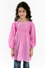Pink Stylised Girls Kurti
