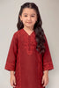 Dyed Embroidered Girls 2PC