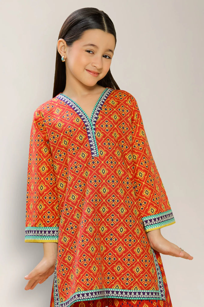 Khaddar Printed Girls 2PC