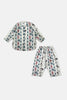 Printed Teal Infant 2PC