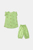 Dyed Embroidered Infant 2PC