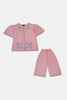 Dyed Embroidered Girls 2PC