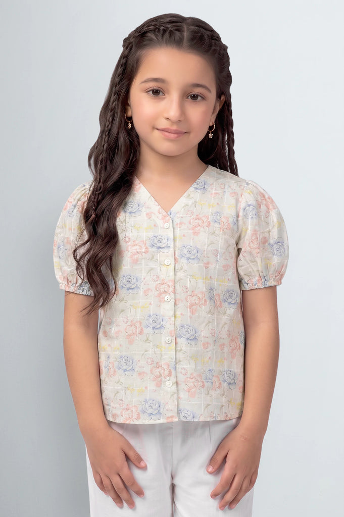 Embroidered Girls Shirt