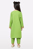 Green Embroidered Girls 2PC