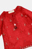 Red Embroidered Infant 2PC