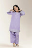 Embroidered Lilac Girls 2PC