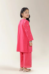 Embroidered Red Girls 2PC