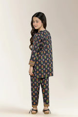 Printed Cotton Dobby Black Girls 2PC