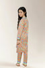 Printed Peach Girls 2PC