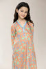 Printed Peach Girls 2PC