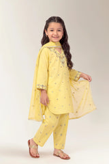 Embroidered Girls 3PC