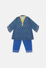 Printed Blue Girls 2PC