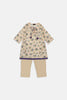 Printed Fawn Girls 2PC