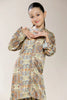 Printed Beige Girls 2PC