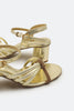Golden Ladies Formal Heels
