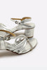 Silver Ladies Formal Heels