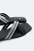 Black Ladies Casual Slippers