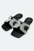 BLACK Ladies Casual Slippers
