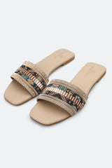 Peach Ladies Casual Slippers
